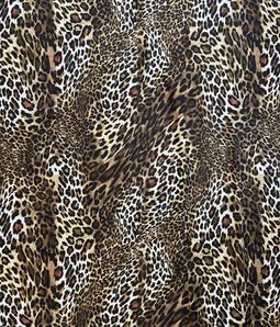 Printed Silk Twill Leopard