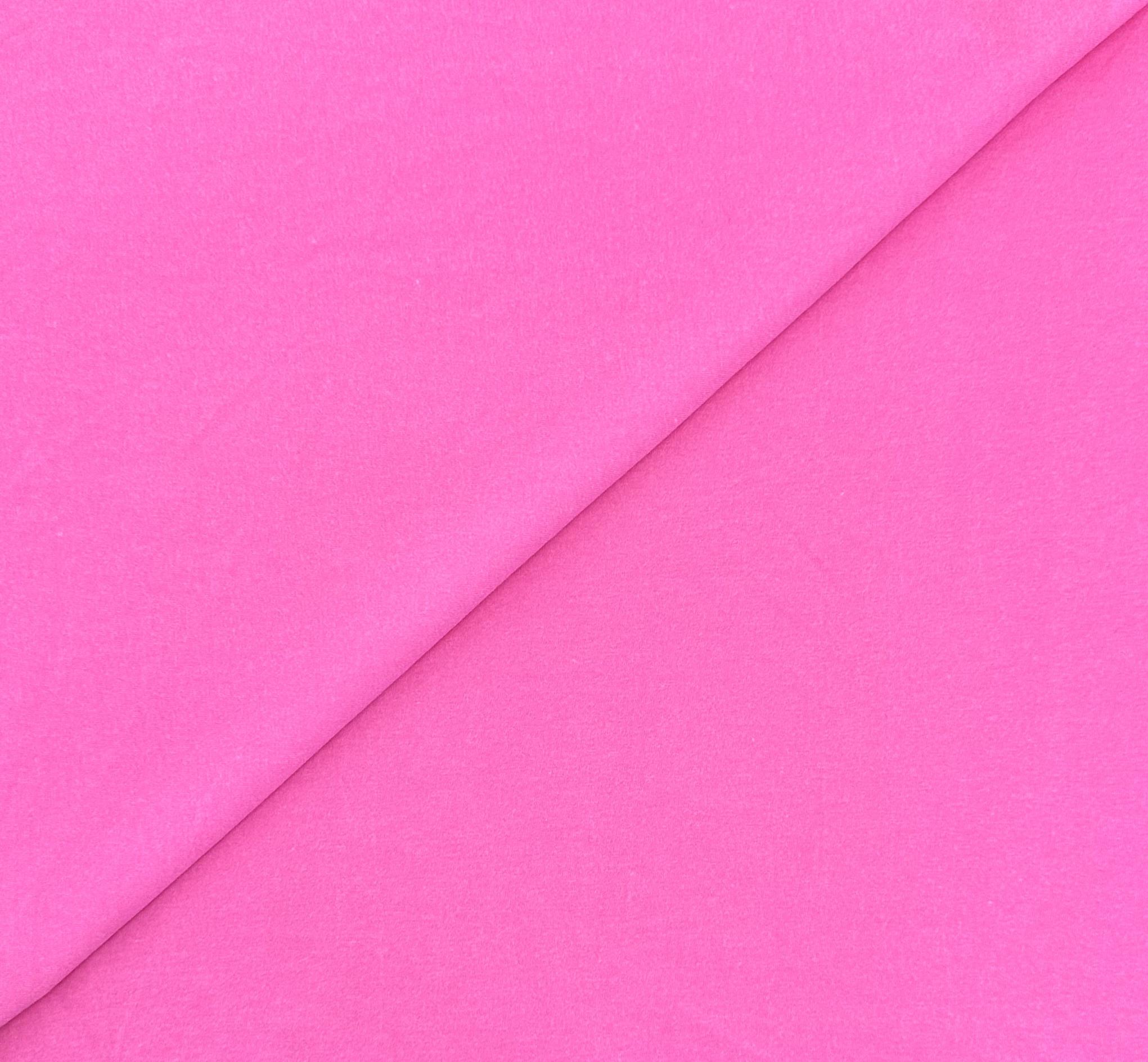 Cotton Jersey Knit in Neon Pink