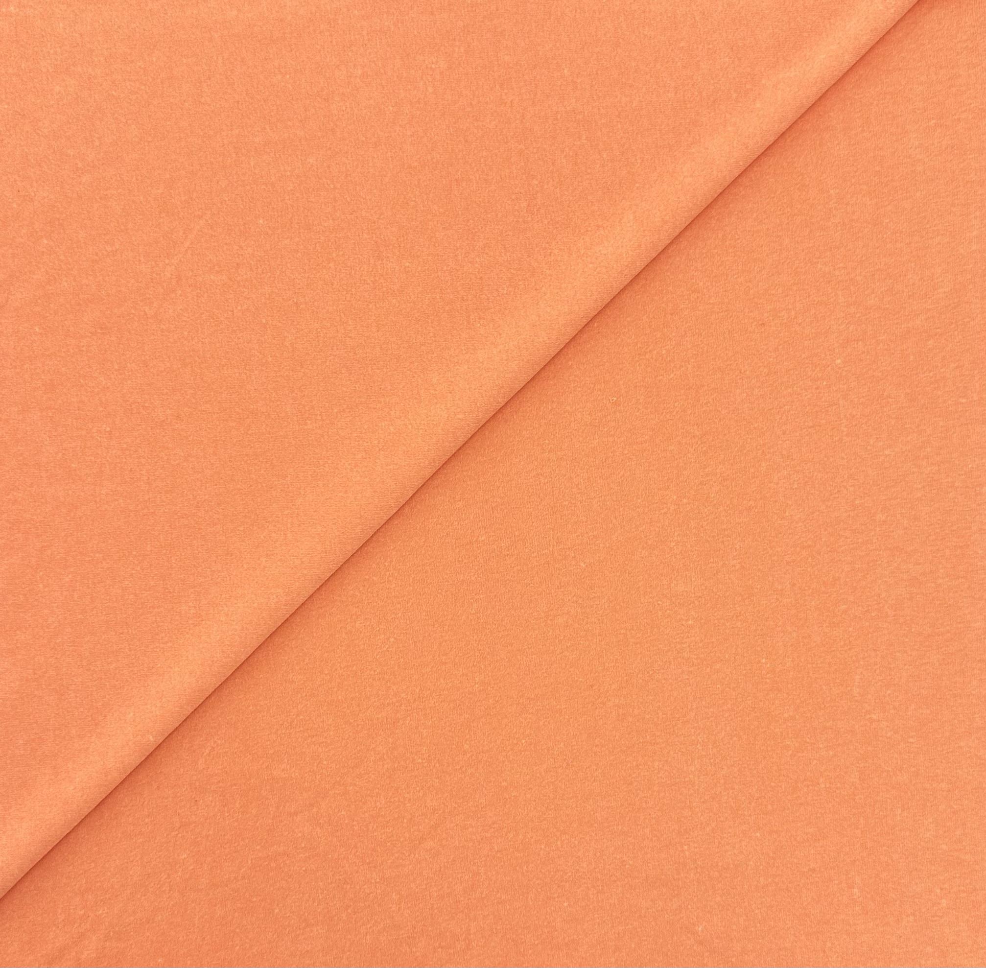 Cotton Jersey Knit in Melon