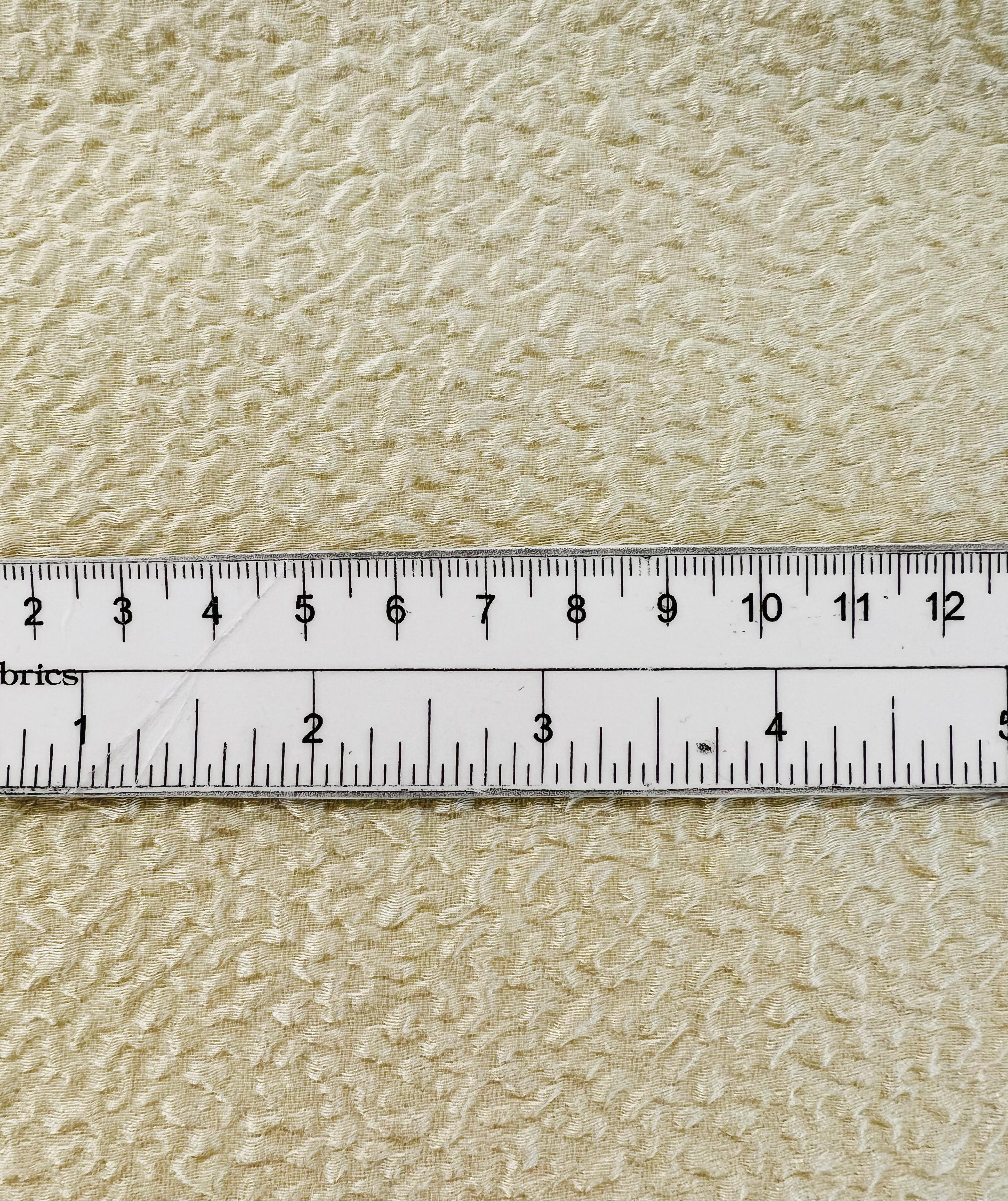 Silk Blend Organza Cloqué In Ivory