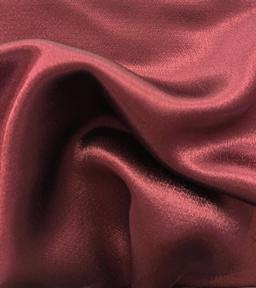 Viscose Hammer Satin in Wine