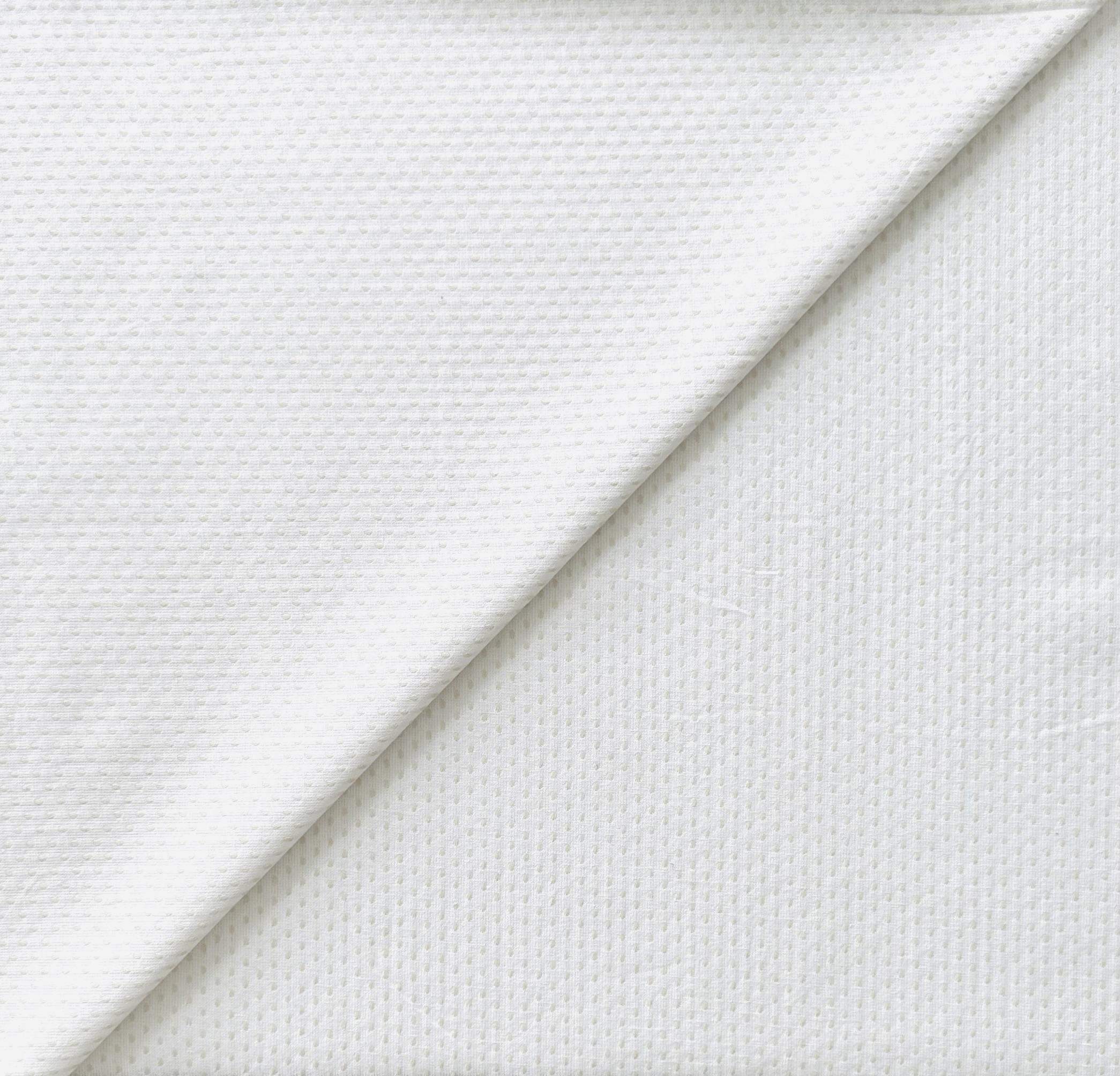 Woven Cotton Novelty in Cream