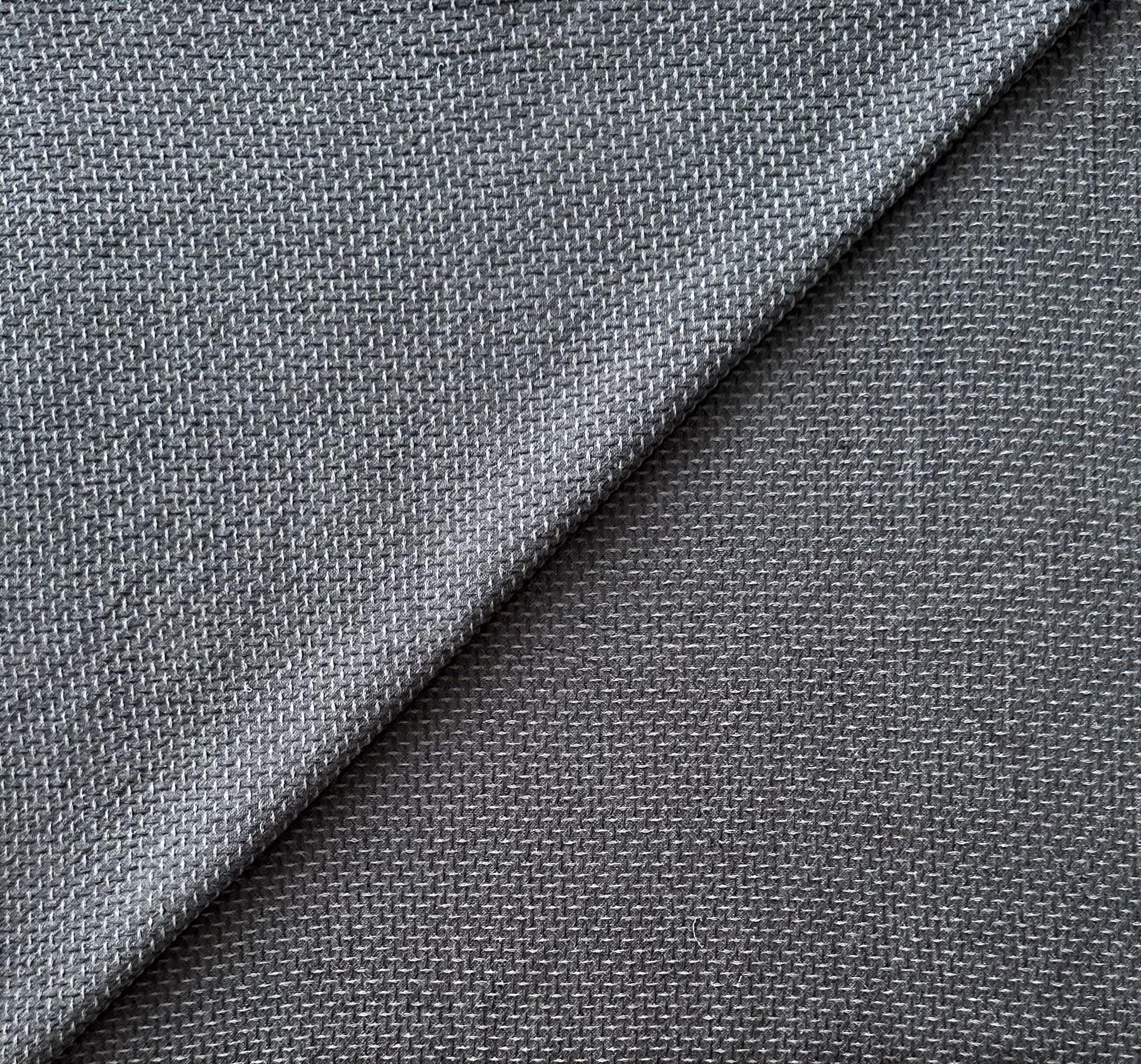 Woven Cotton Novelty in Charcoal