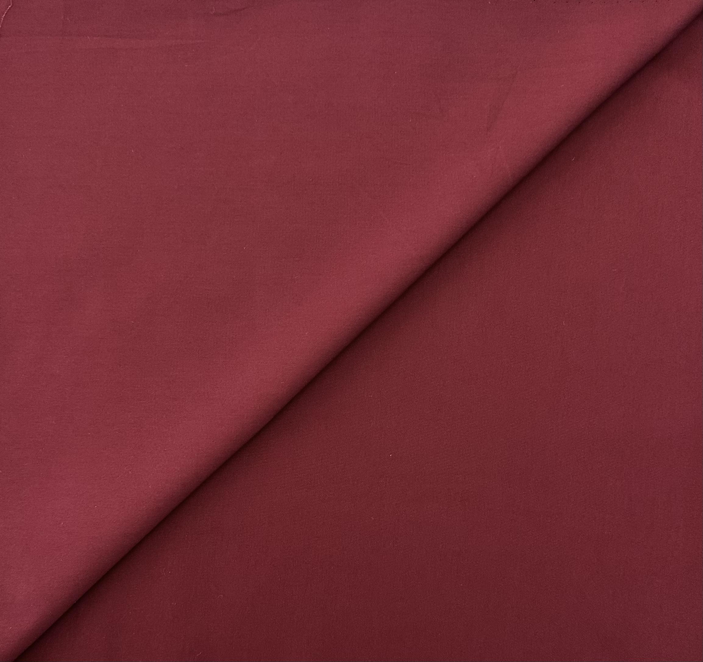 Combed Cotton Twill in Wine