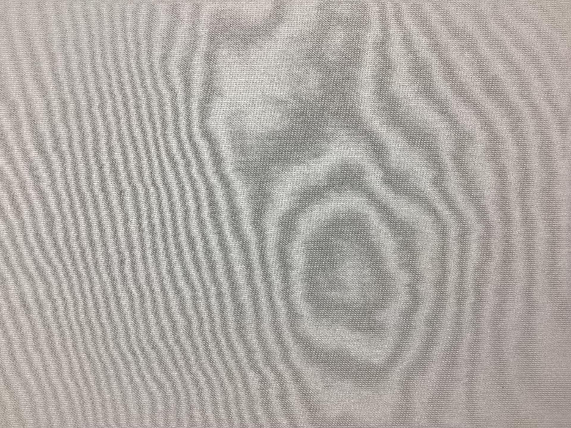 Cotton, Rayon & Lycra French Terry In White