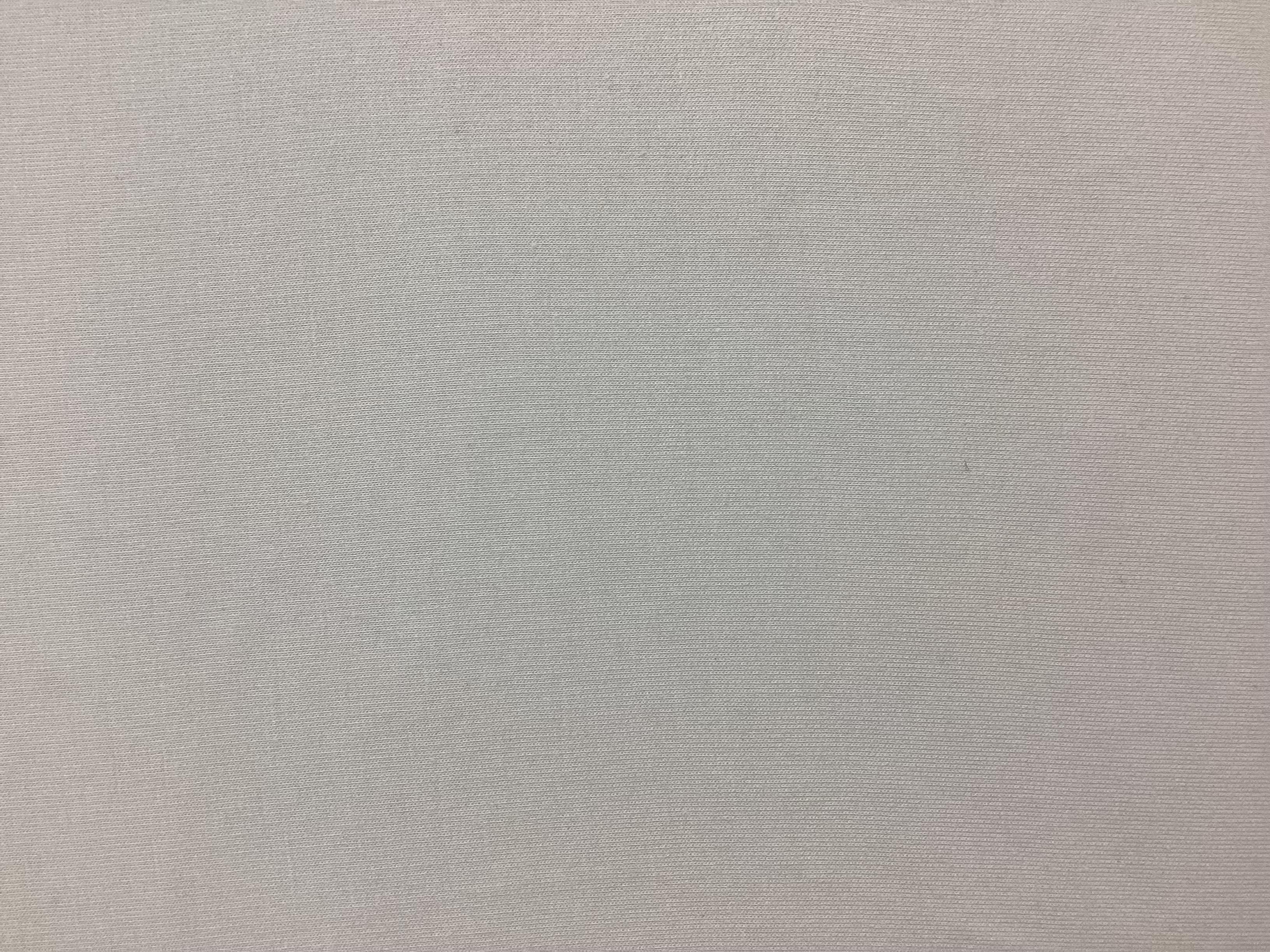 Cotton, Rayon & Lycra French Terry In White