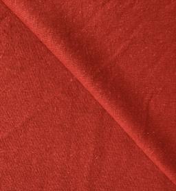 Organic Hemp & Cotton Jersey In Ruby 