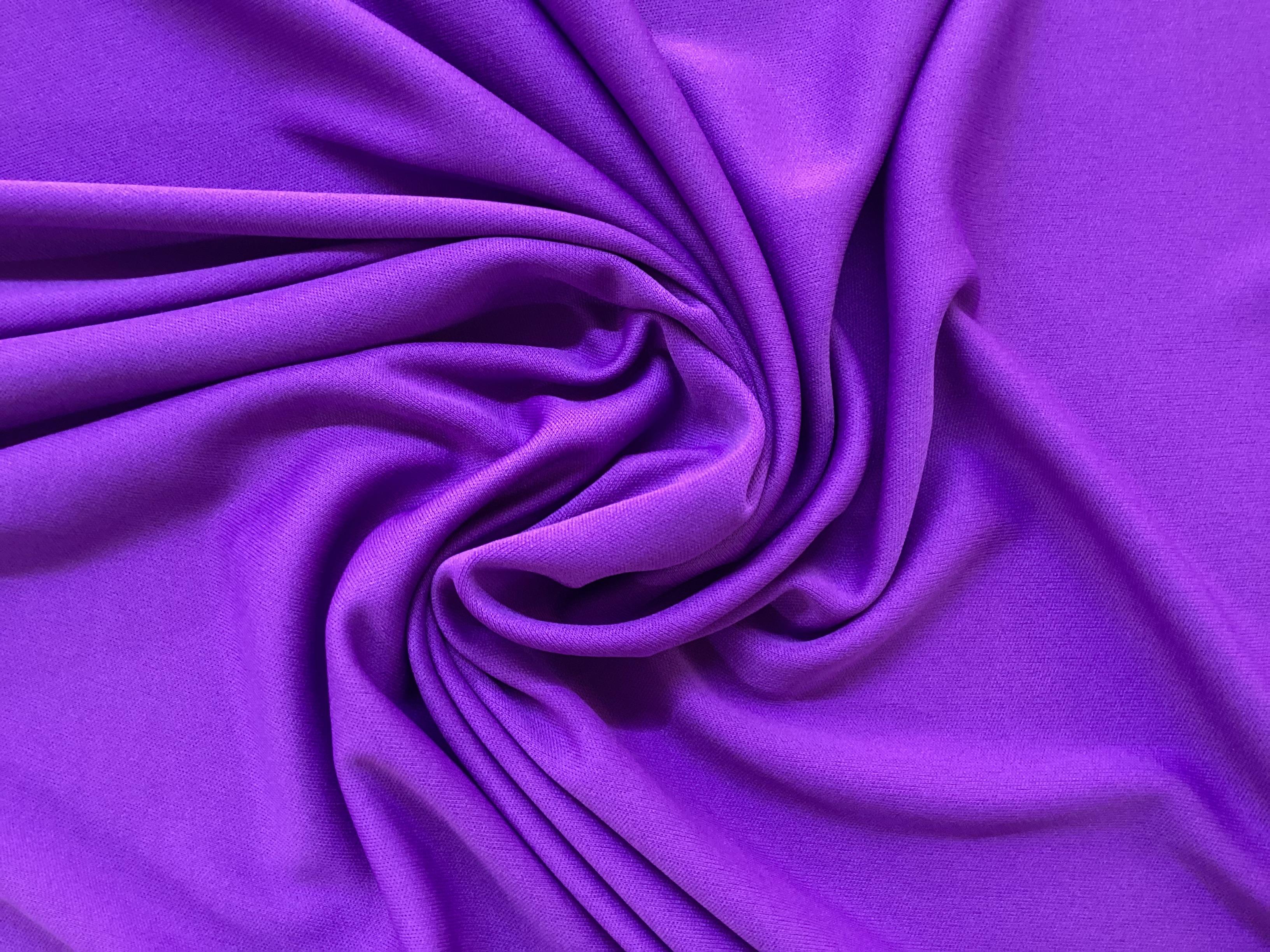 100% Polyester Knit Lining In Purple 