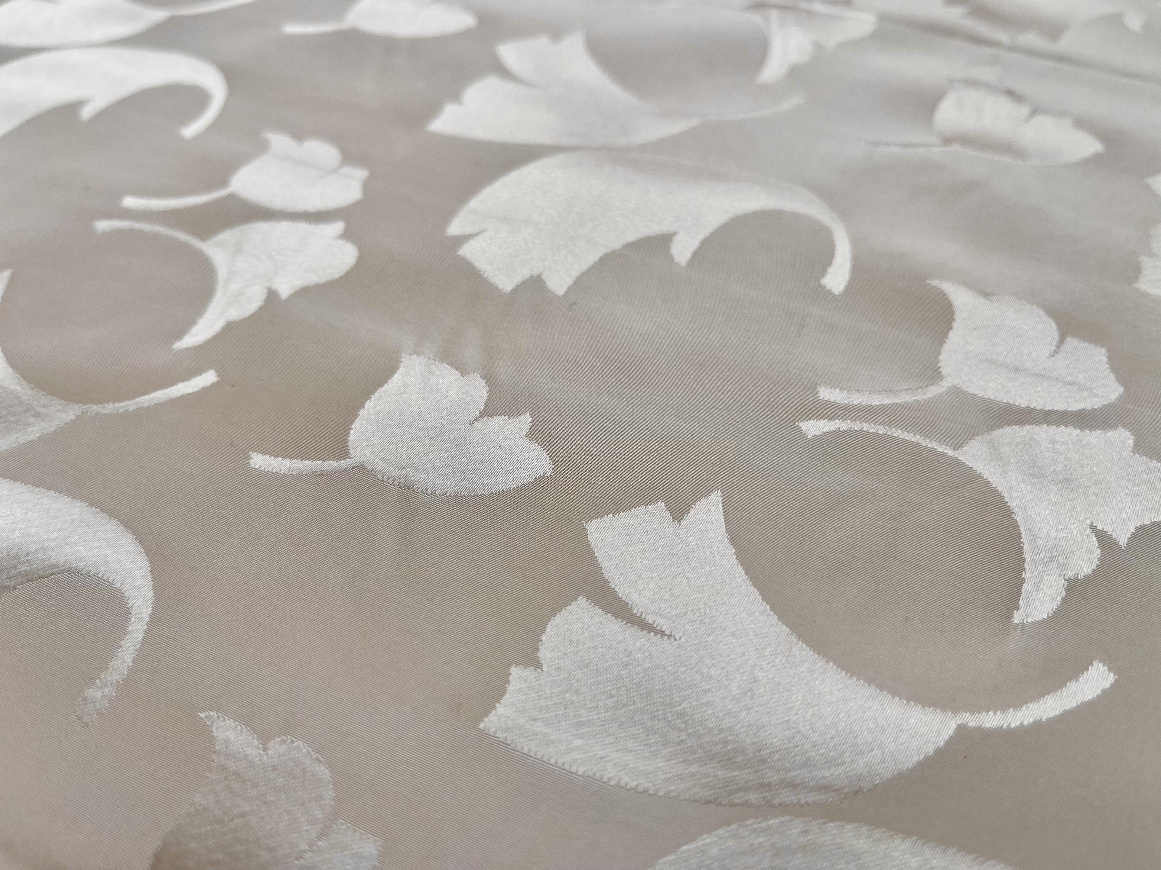 100% Silk Taffeta Jacquard