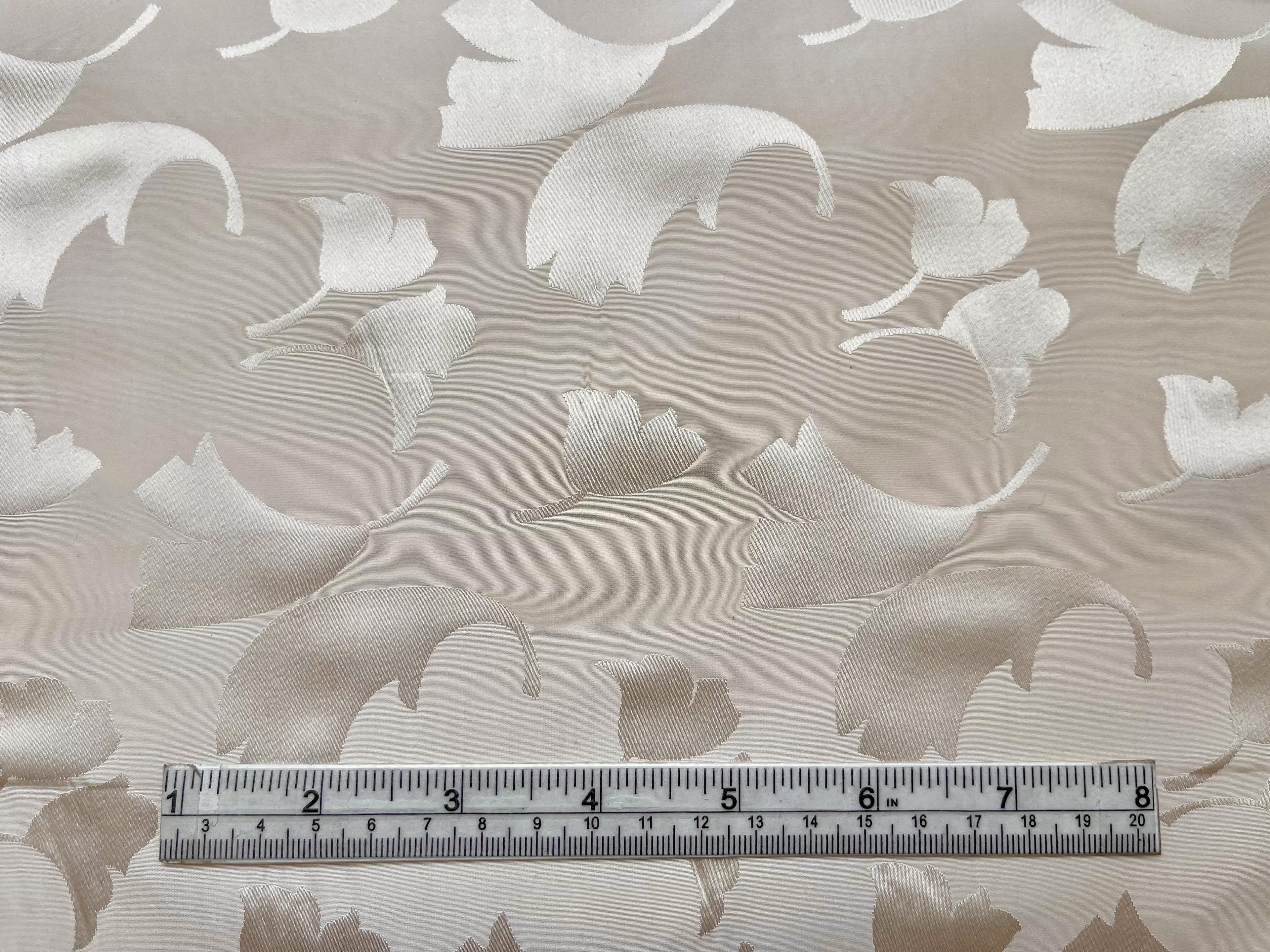 100% Silk Taffeta Jacquard