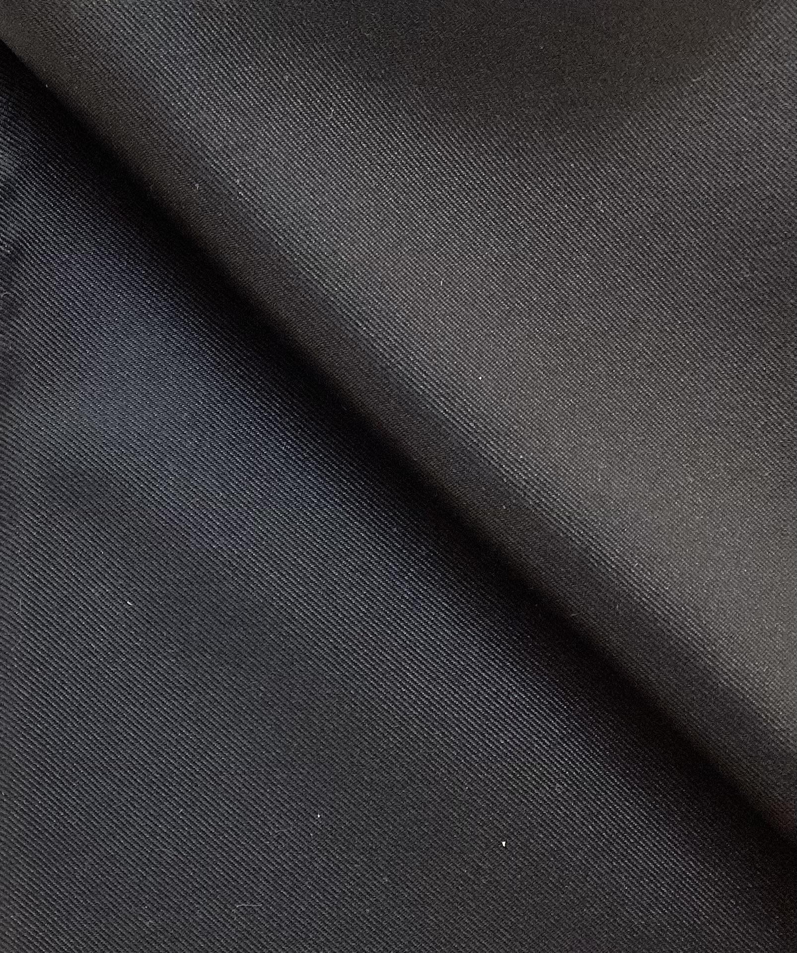 Silk Twill Water Repellent In Black 