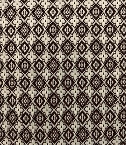 Stretch Rayon Brocade in Black & White