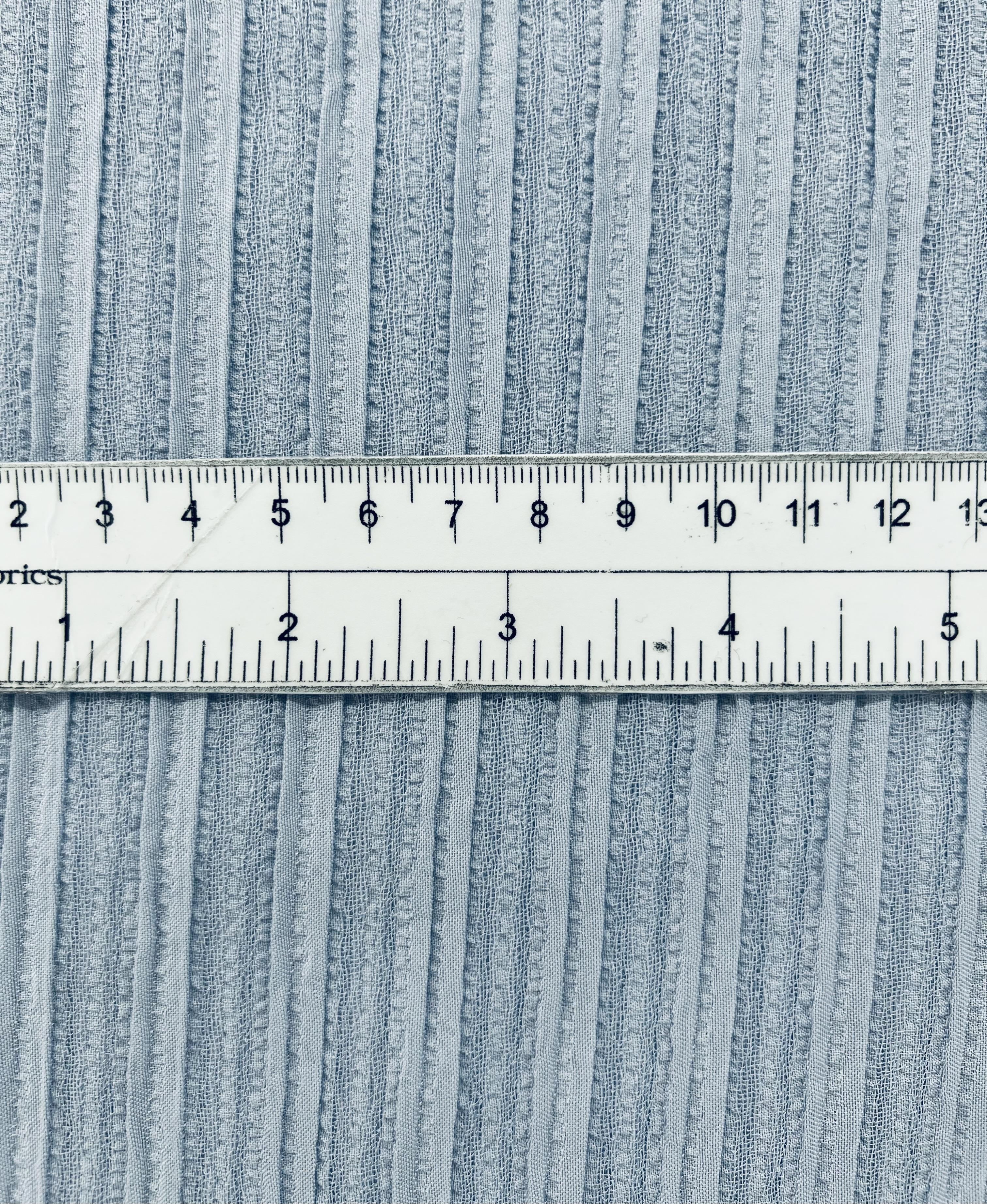 Silk & Rayon Matlassé in Soft Blue