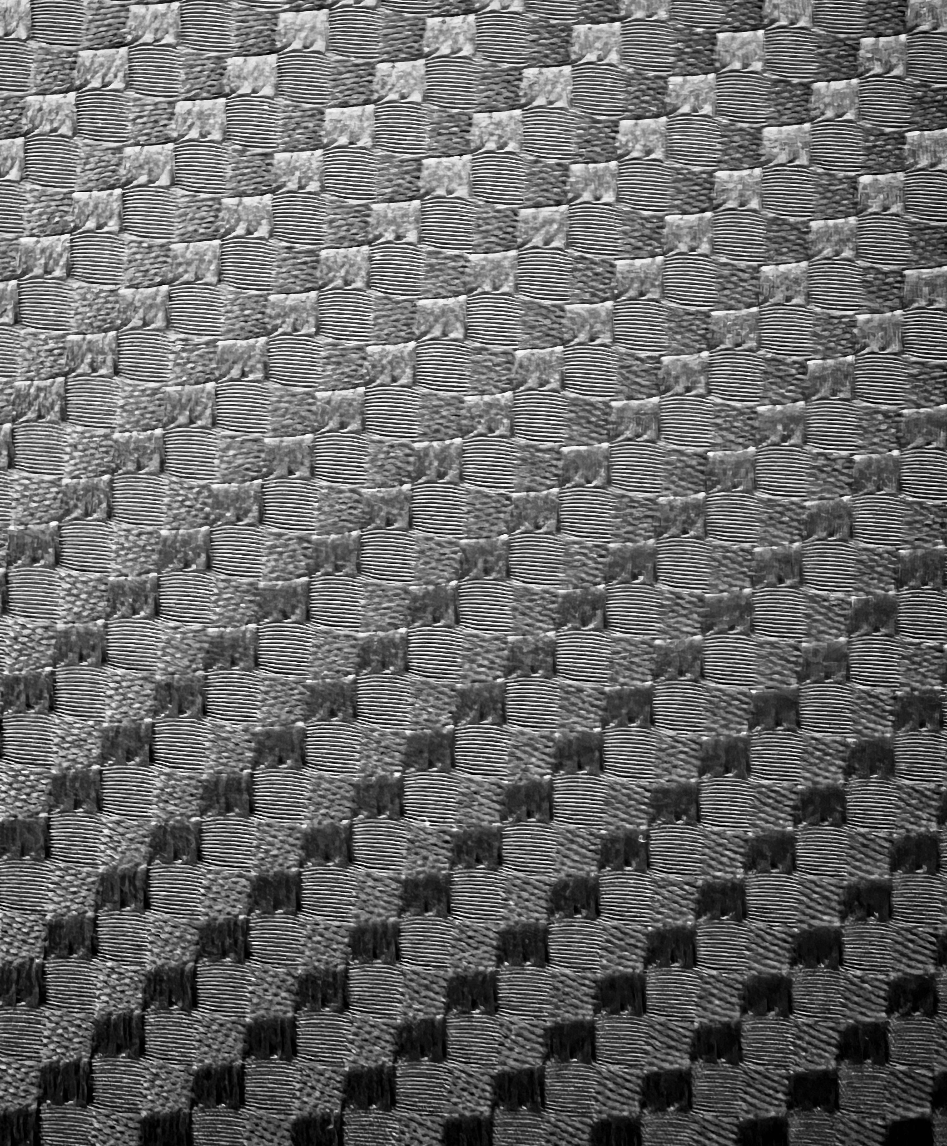 Tone on Tone Geometric Basketweave Brocade in Black