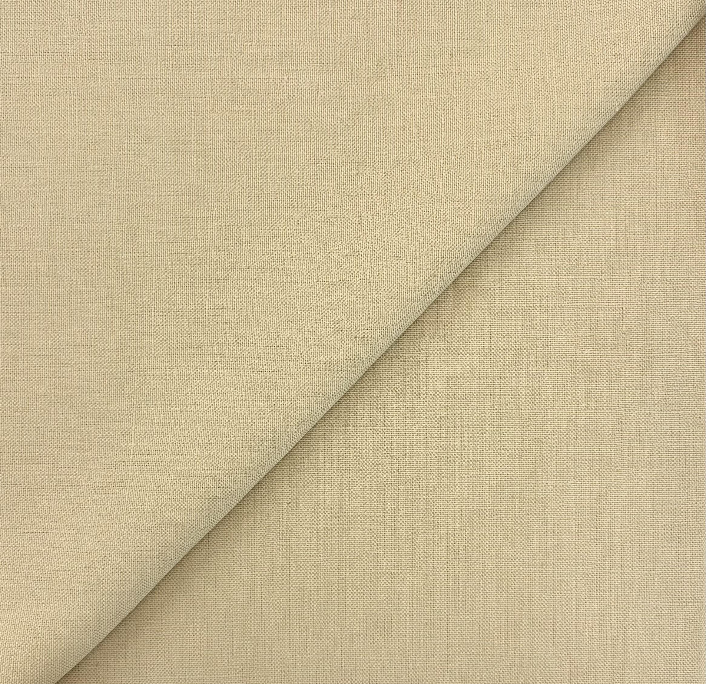Linen Upholstery Canvas in Parchment