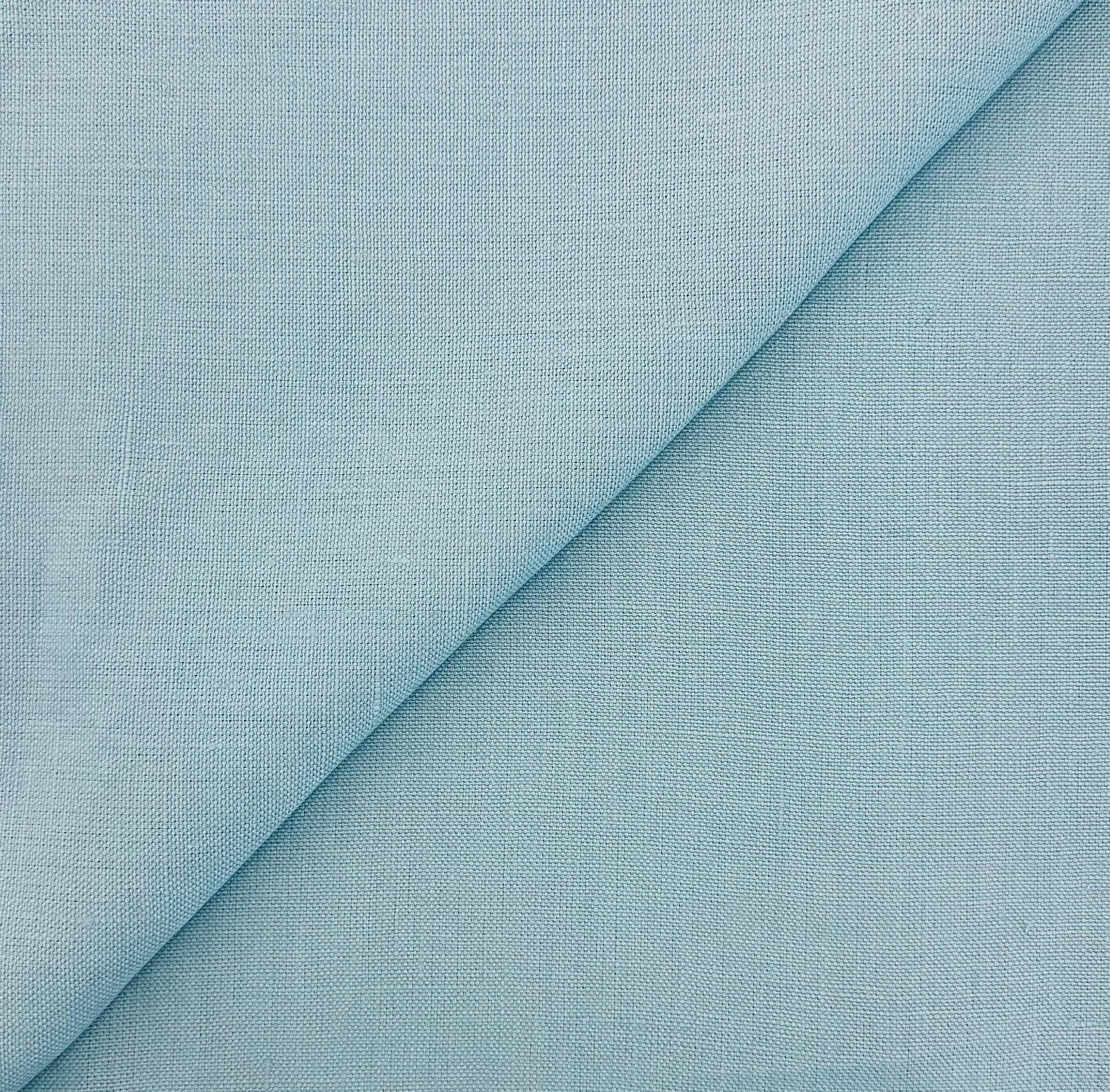 Linen Upholstery Canvas in Tiffany Blue