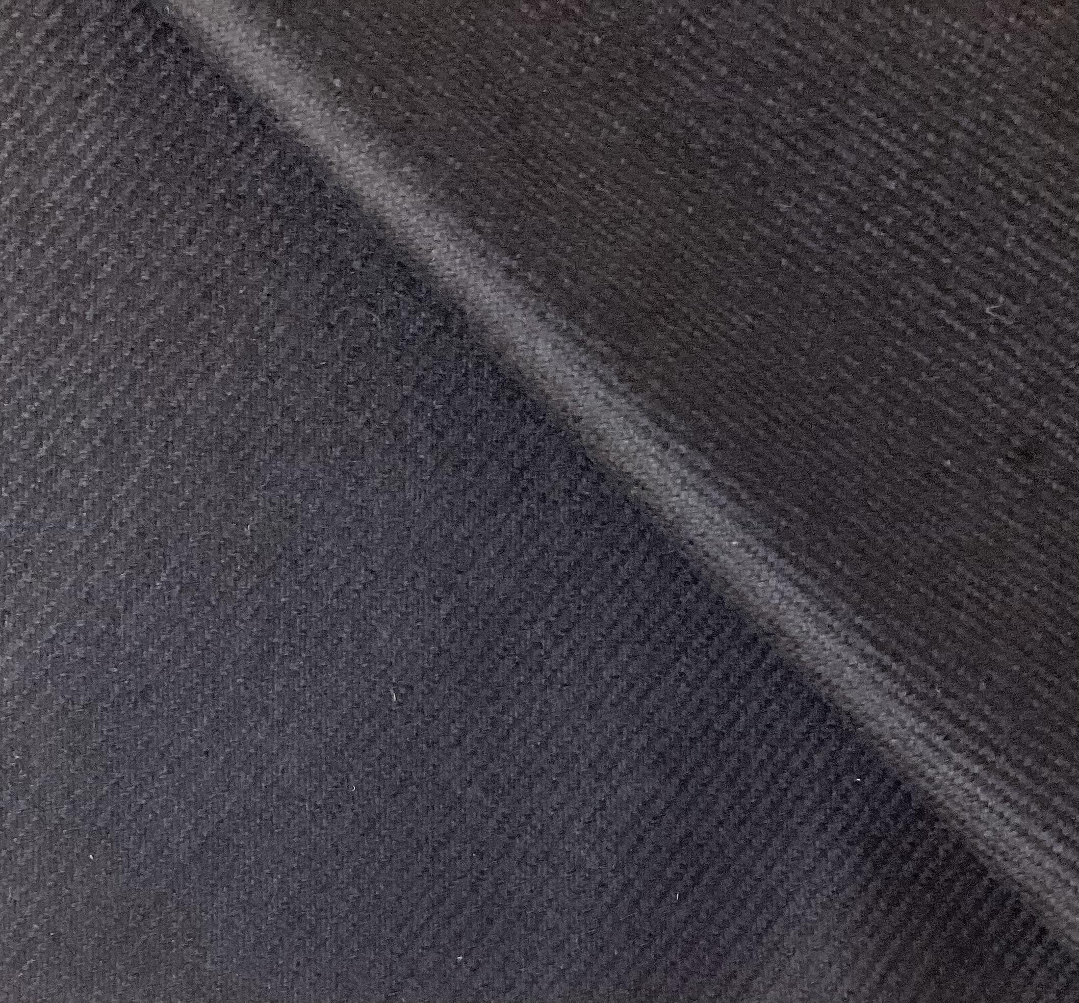 100 % Cashmere Twill In Midnight Navy