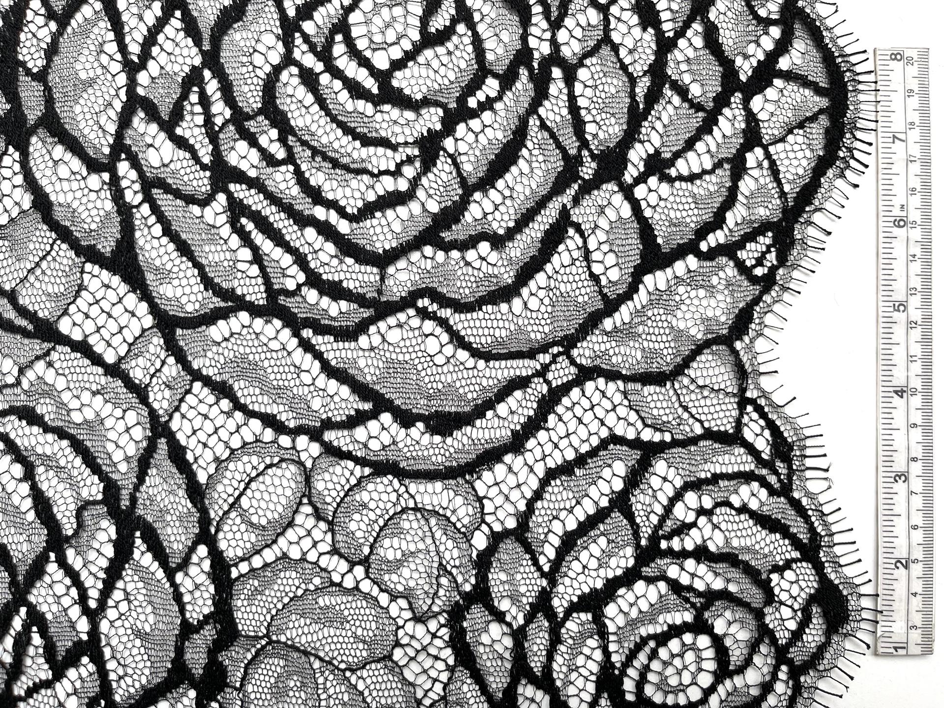 Chantilly Lace Made in France "Cabbage Rose"