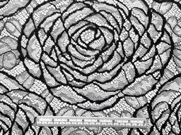 Chantilly Lace Made in France "Cabbage Rose"