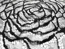 Chantilly Lace Made in France "Cabbage Rose"