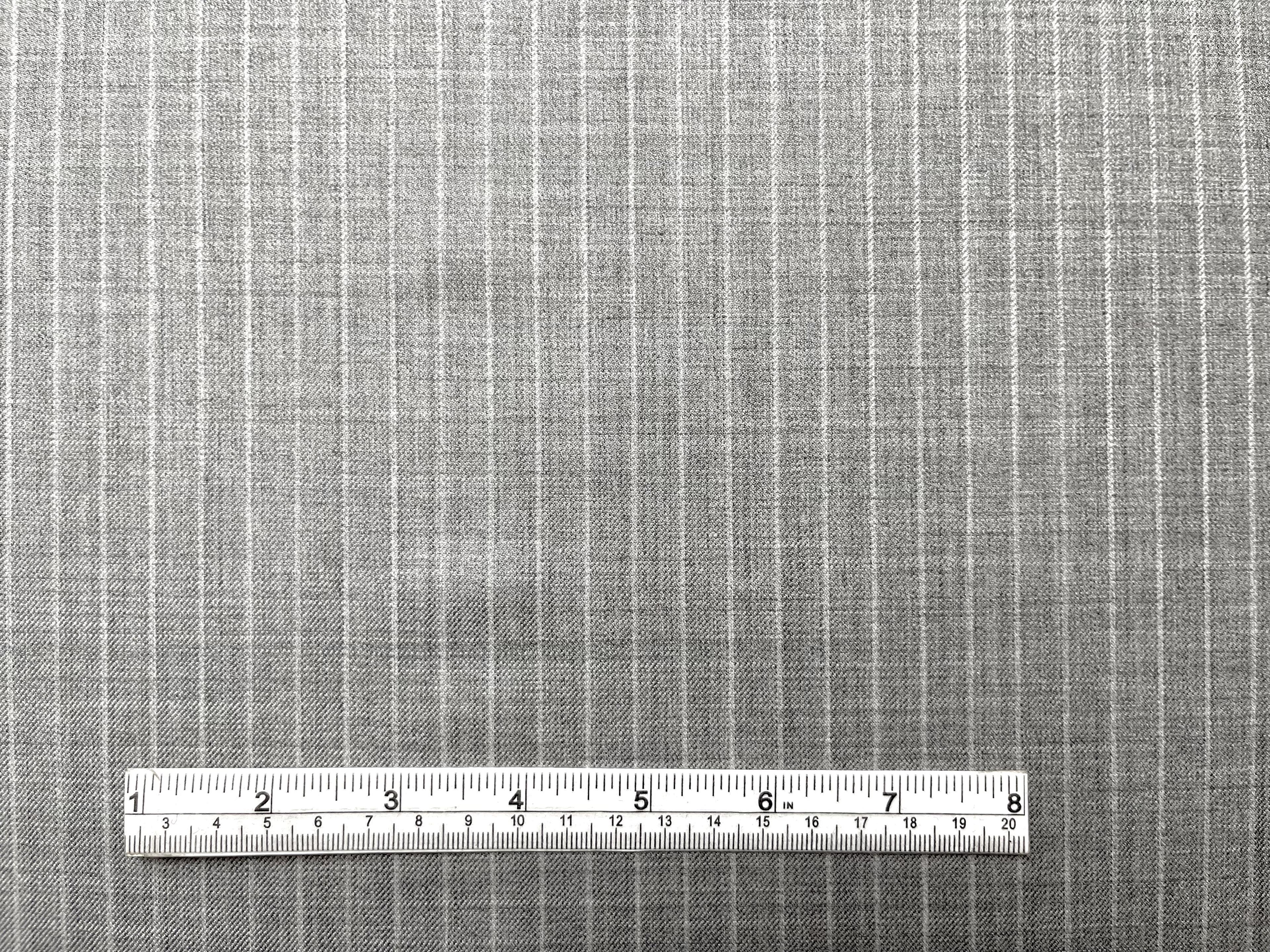 Made in England 100% Wool Super 120's Pinstripe