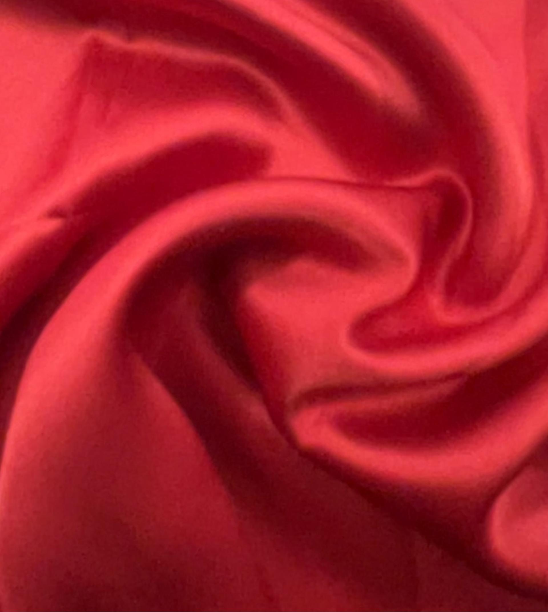 Pure Silk Charmeuse in Venetian Red