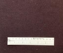 Made In Italy 82% Wool 18% Nylon Pique In Aubergine 