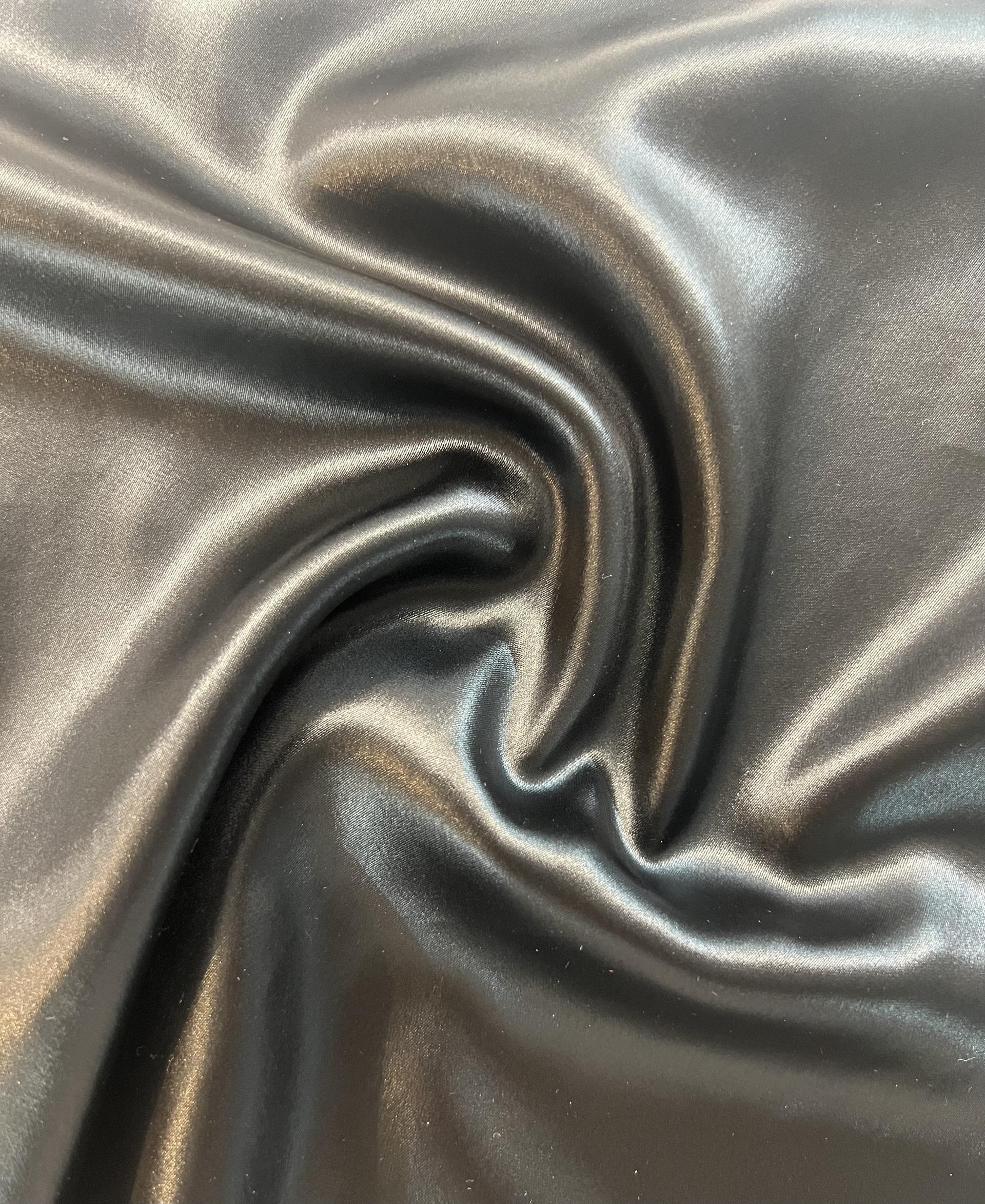 Triacetate & Polyester Cire in Black 