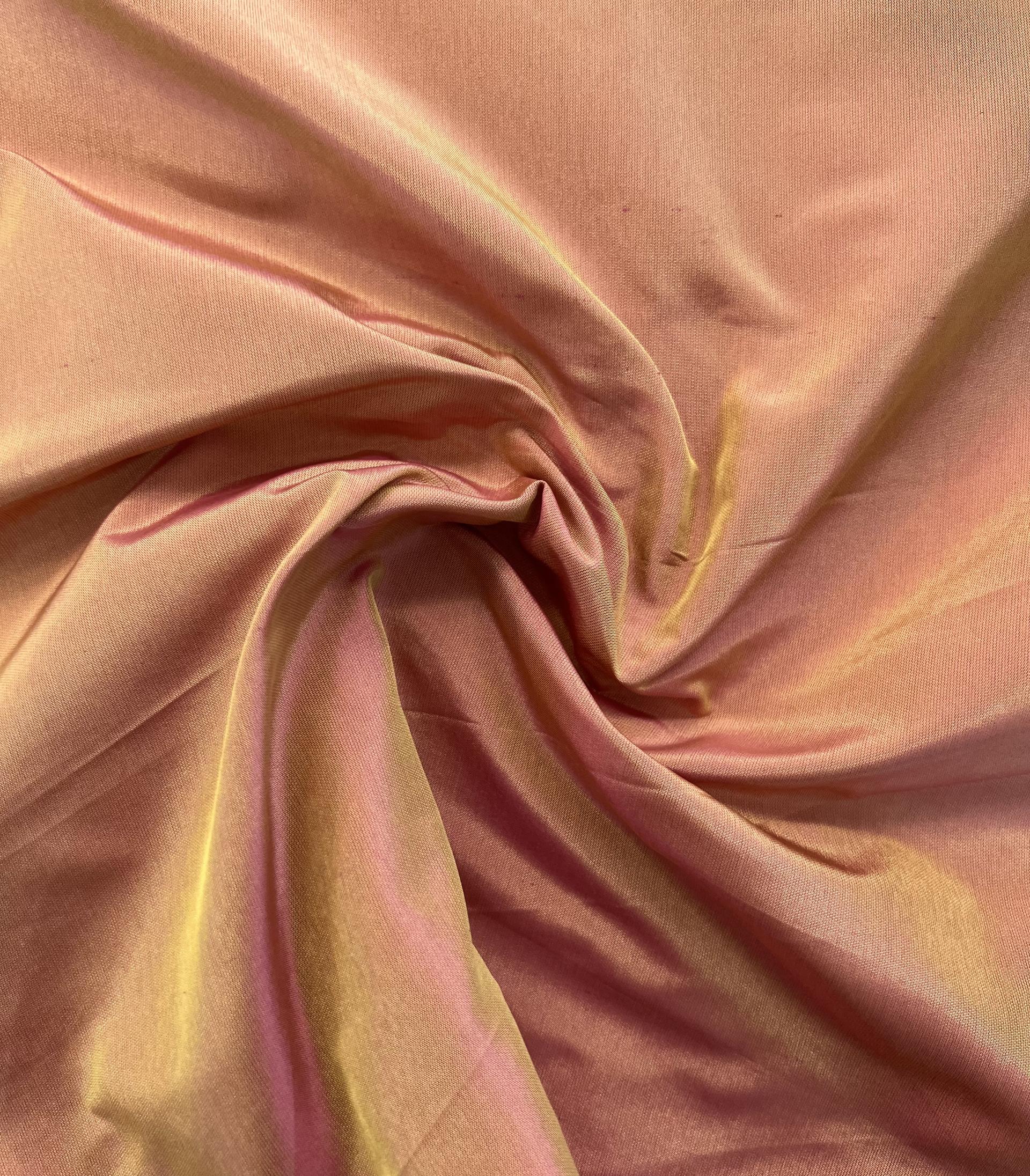 Iridescent Taffeta in Yellow Fuchsia