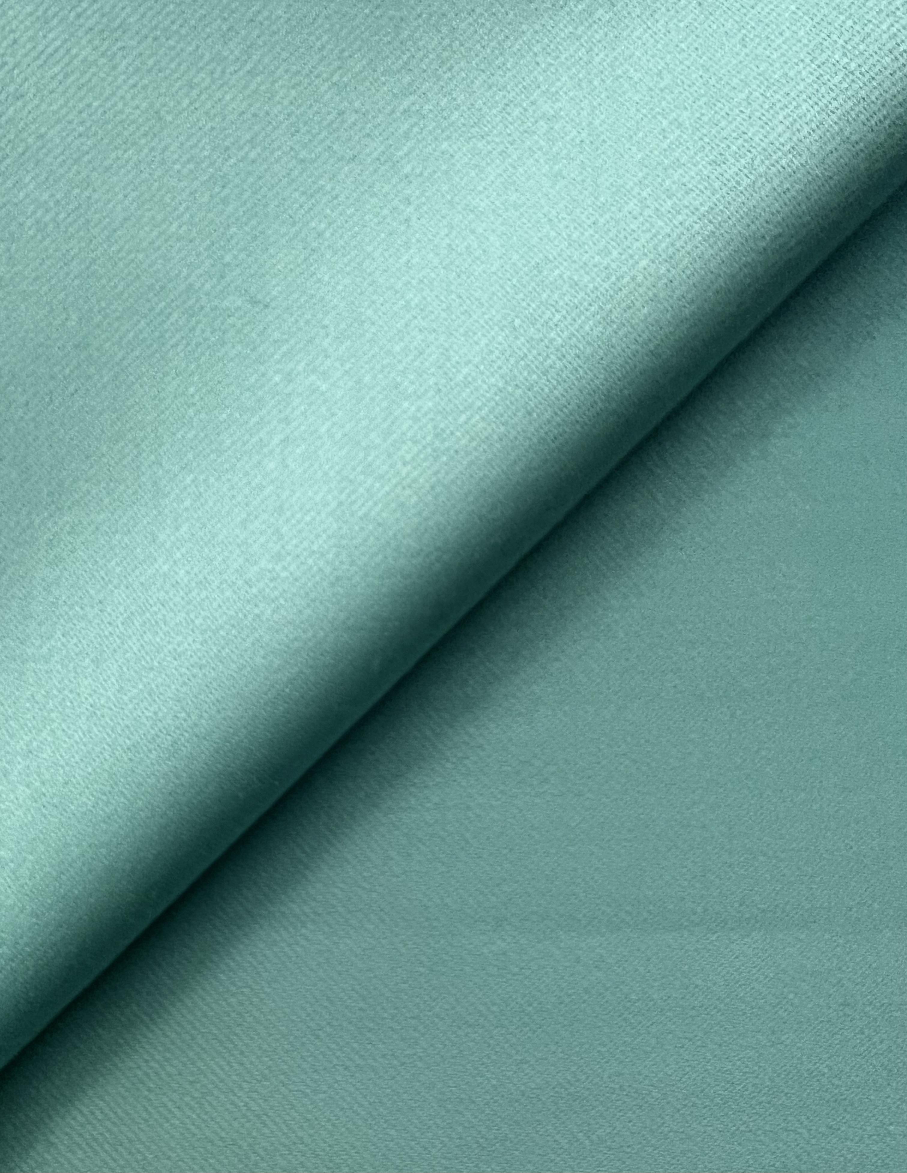 Italian Wool Satin Faille in Tif Blue