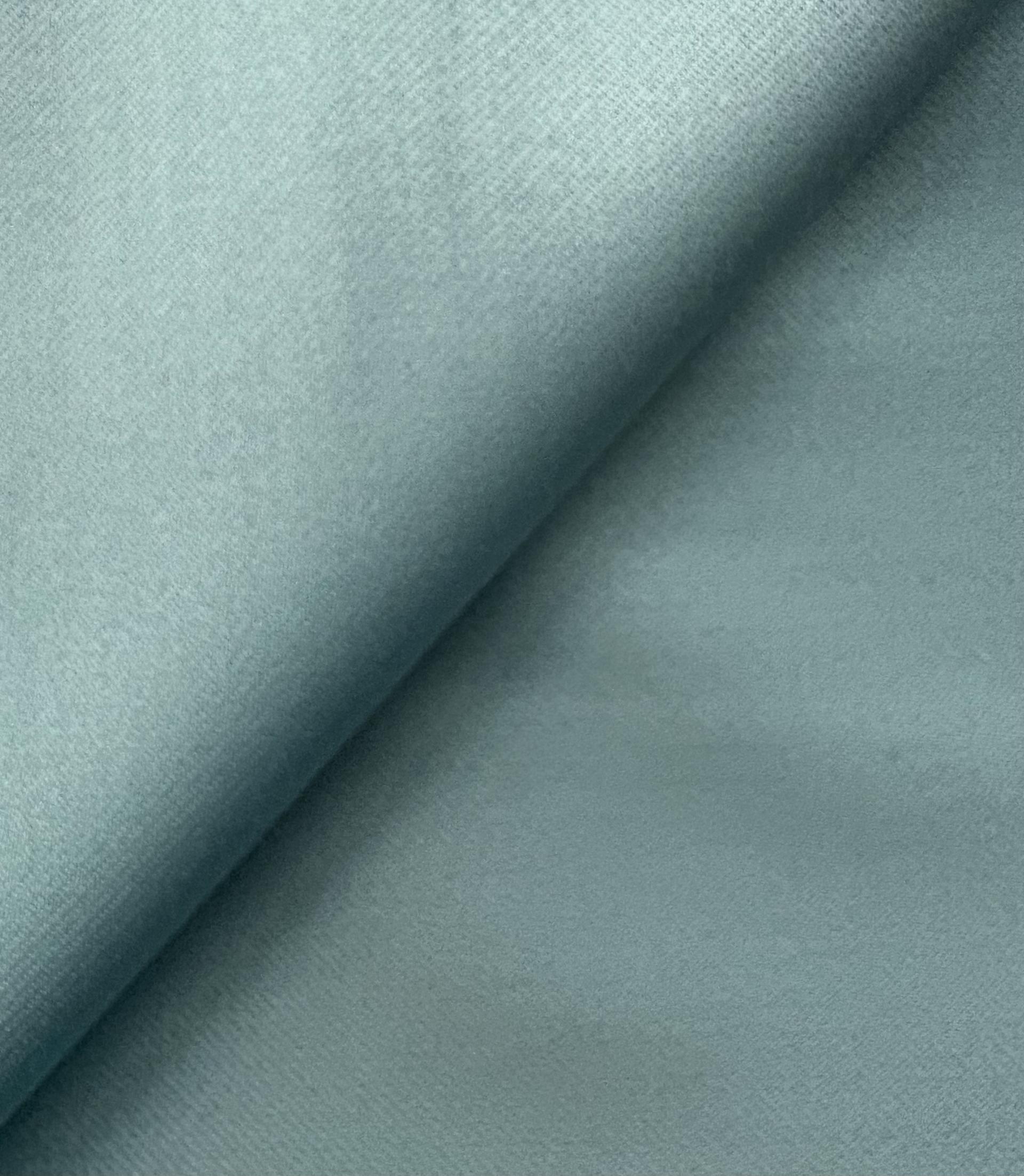 Italian Wool Twill Satin Faille in Robbins Egg Blue