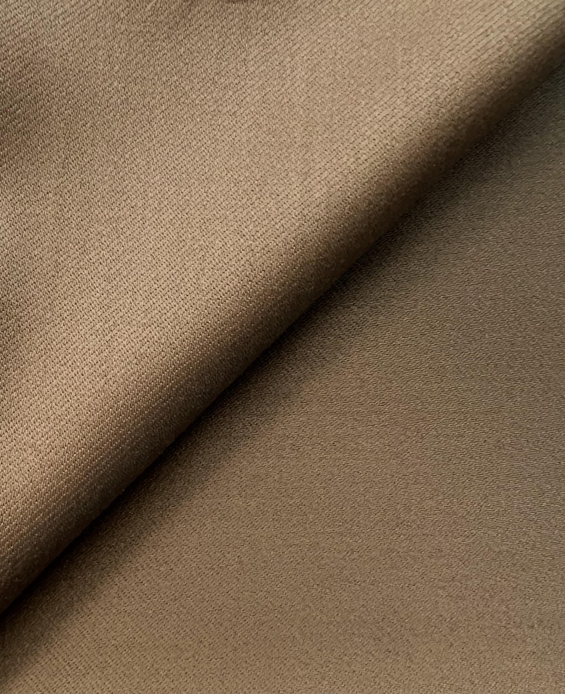 Italian Wool Twill Satin Faille in Khaki Green