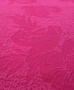 Silk Matelasse in Fuchsia 