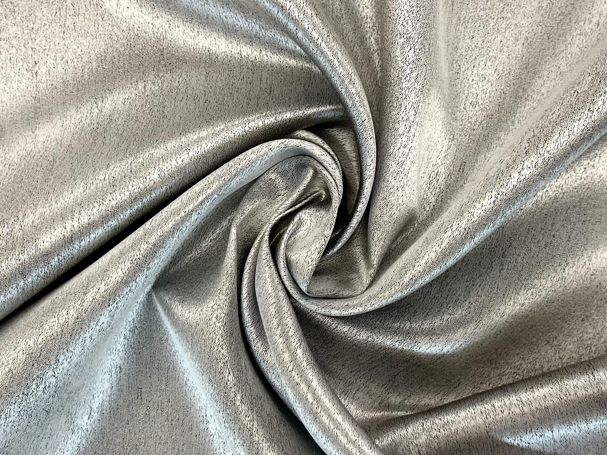 100% Silk Iridescent Satin Georgette