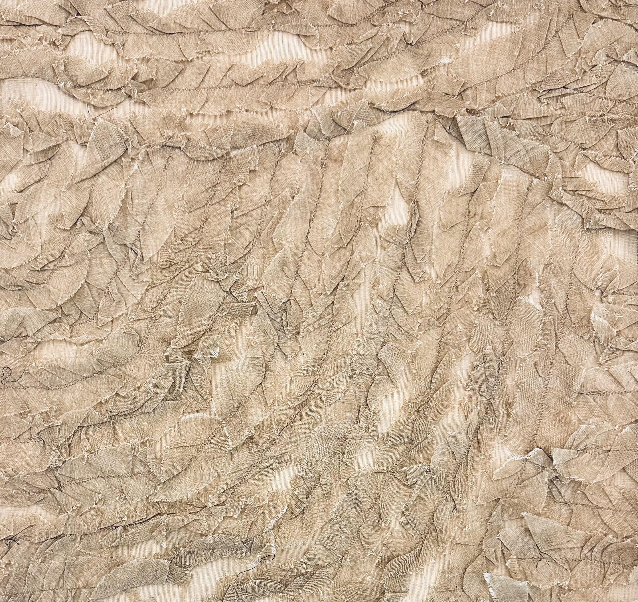 RUFFLE EMBROIDERED COTTON NOVELTY