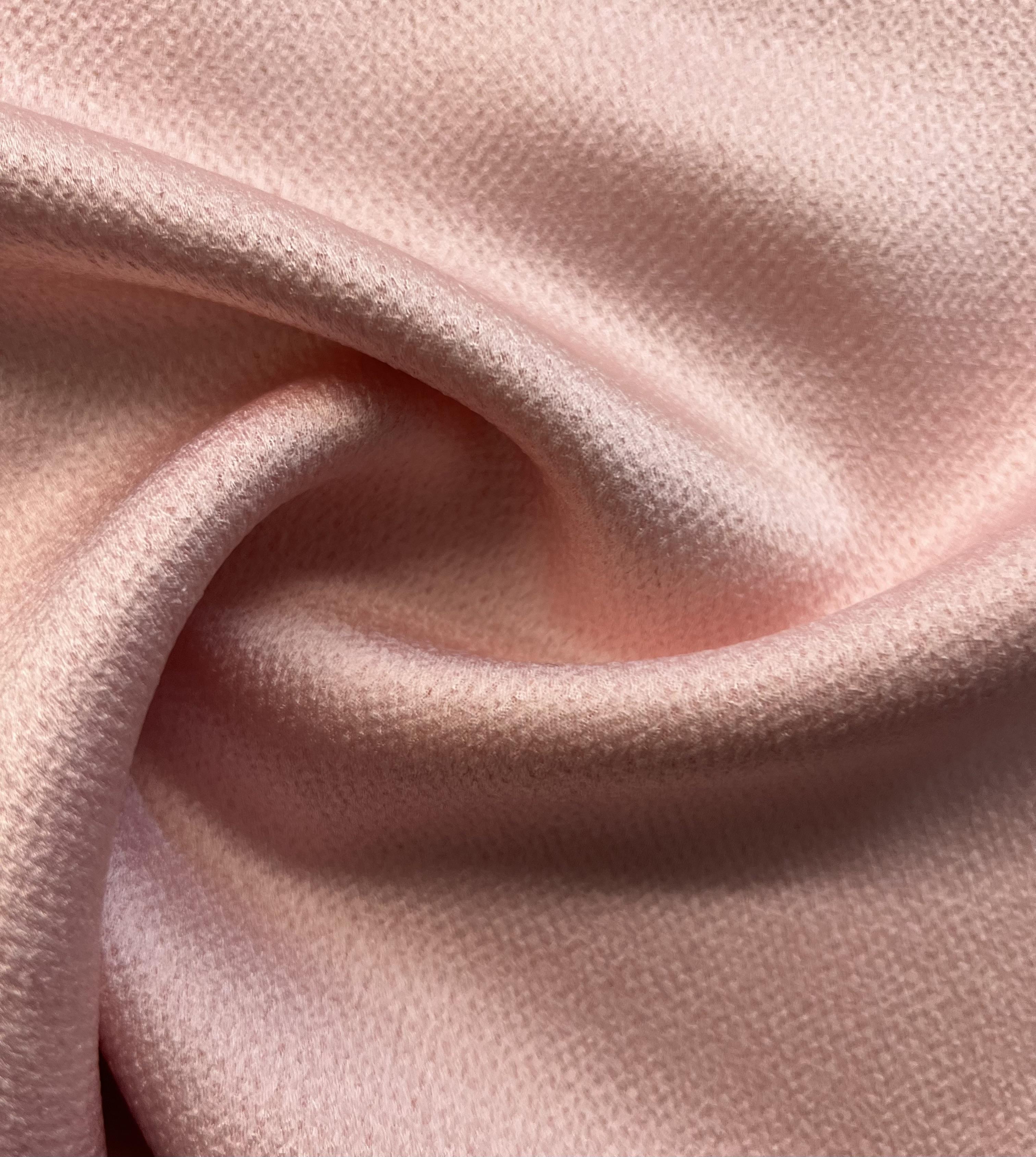 Made in Italy Viscose/Acetate Hammered Satin in Pink