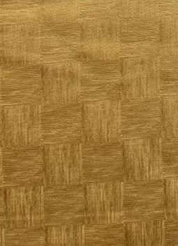 Made in Italy Pure Silk Textured Check Jacquard in Curry