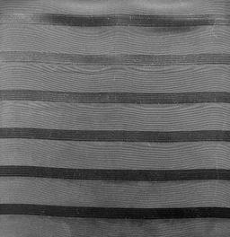 Made in Italy Pure Silk Wide Stripe Jacquard in Midnight