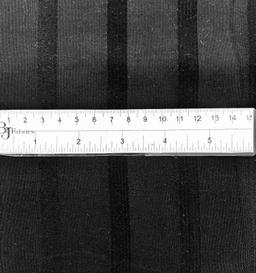 Made in Italy Pure Silk Wide Stripe Jacquard in Midnight