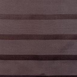 Made in Italy Pure Silk Wide Stripe Jacquard in Espresso