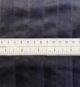 Made in Italy Silk/Metallic Jacquard Stripe in Navy