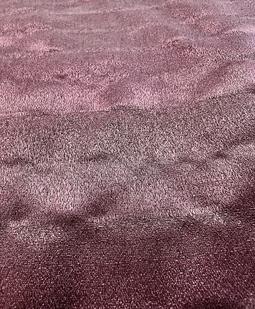 Made in Italy Silk/Metallic Jacquard Stripe in Raisin