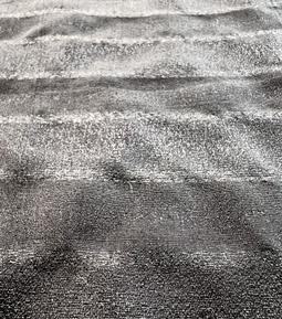 Made in Italy Silk/Metallic Jacquard Stripe in Black