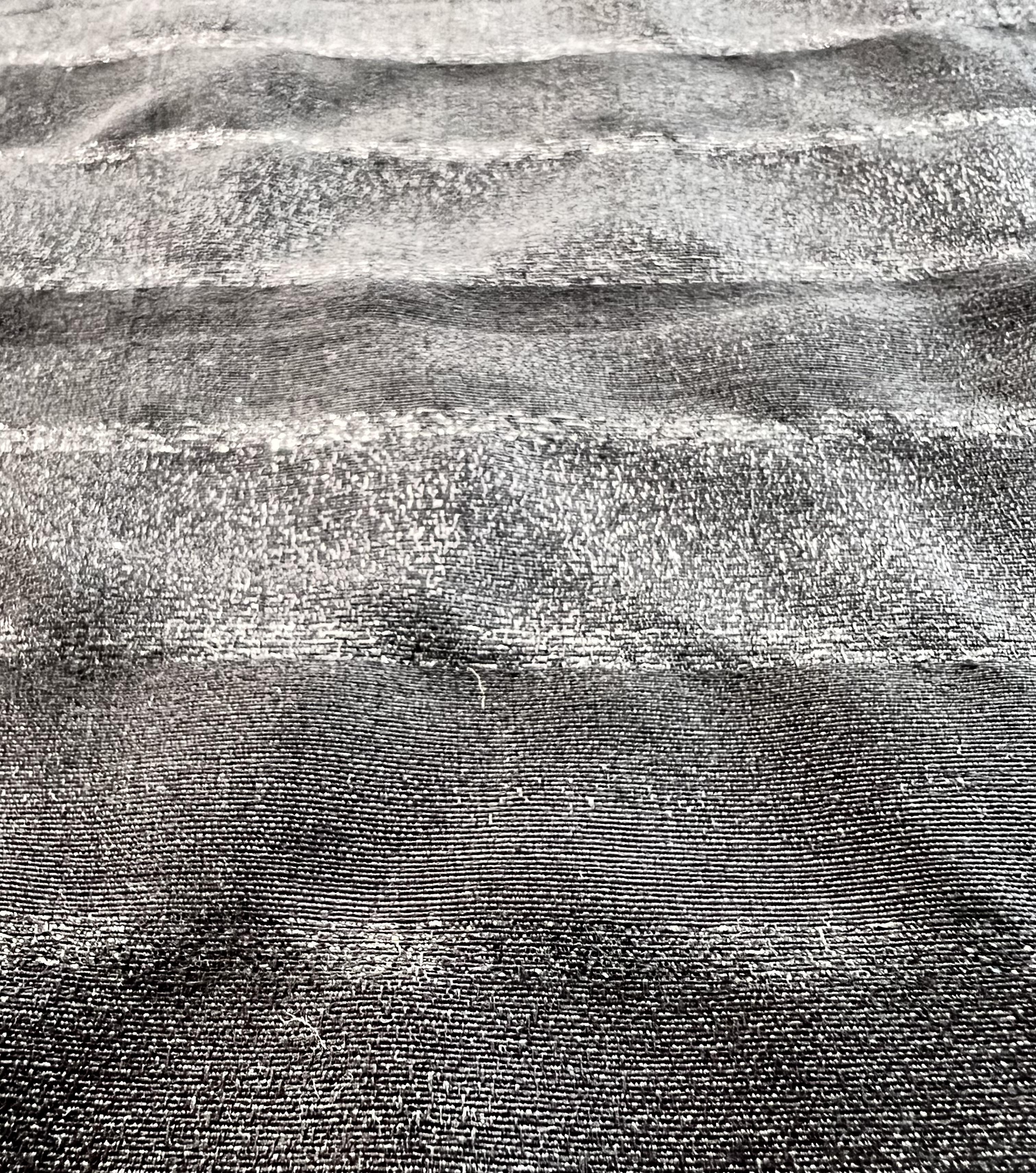 Made in Italy Silk/Metallic Jacquard Stripe in Black