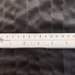 Made in Italy Silk/Metallic Jacquard Stripe in Black