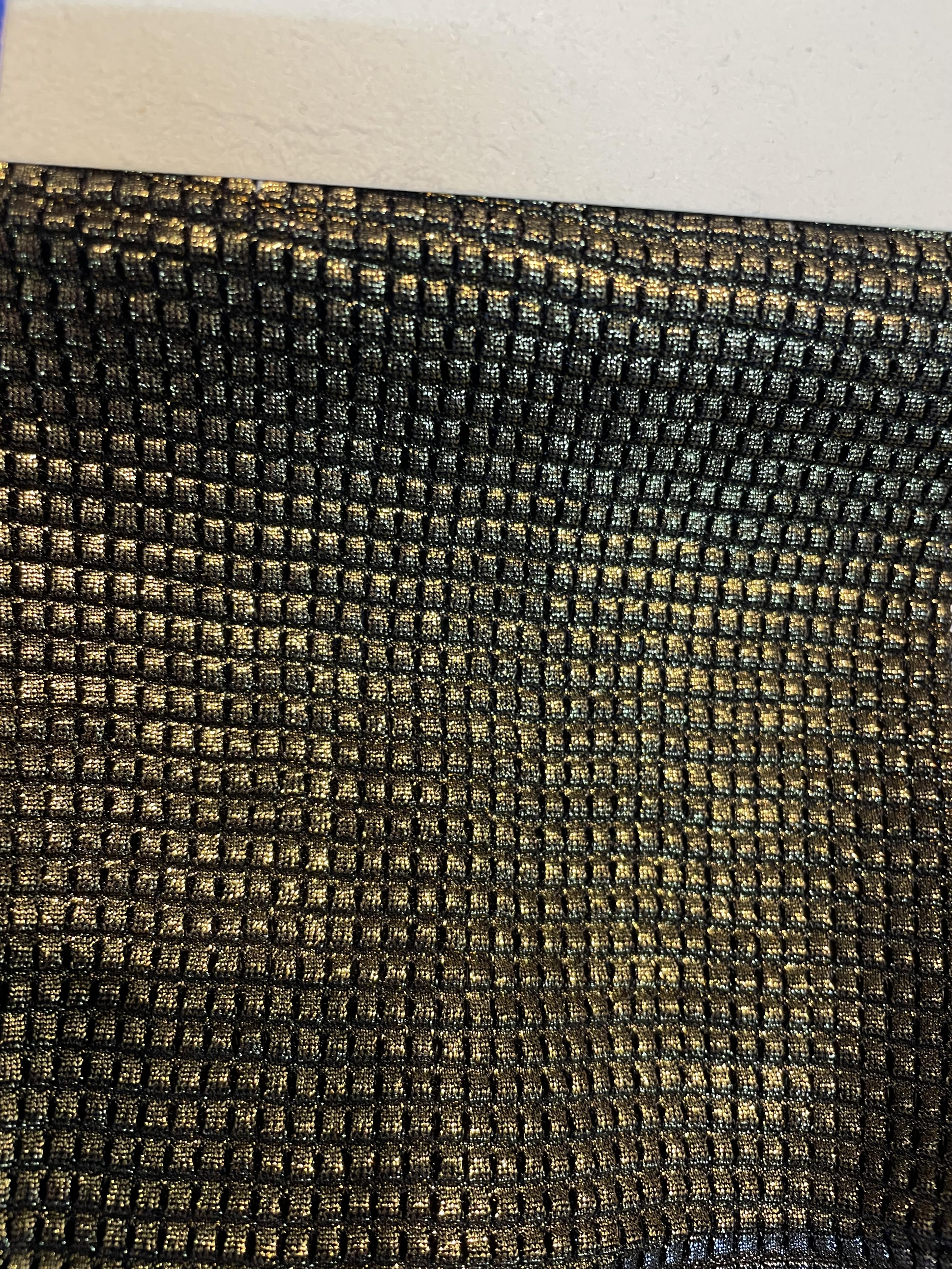 Metallic Scale Knit in Gold