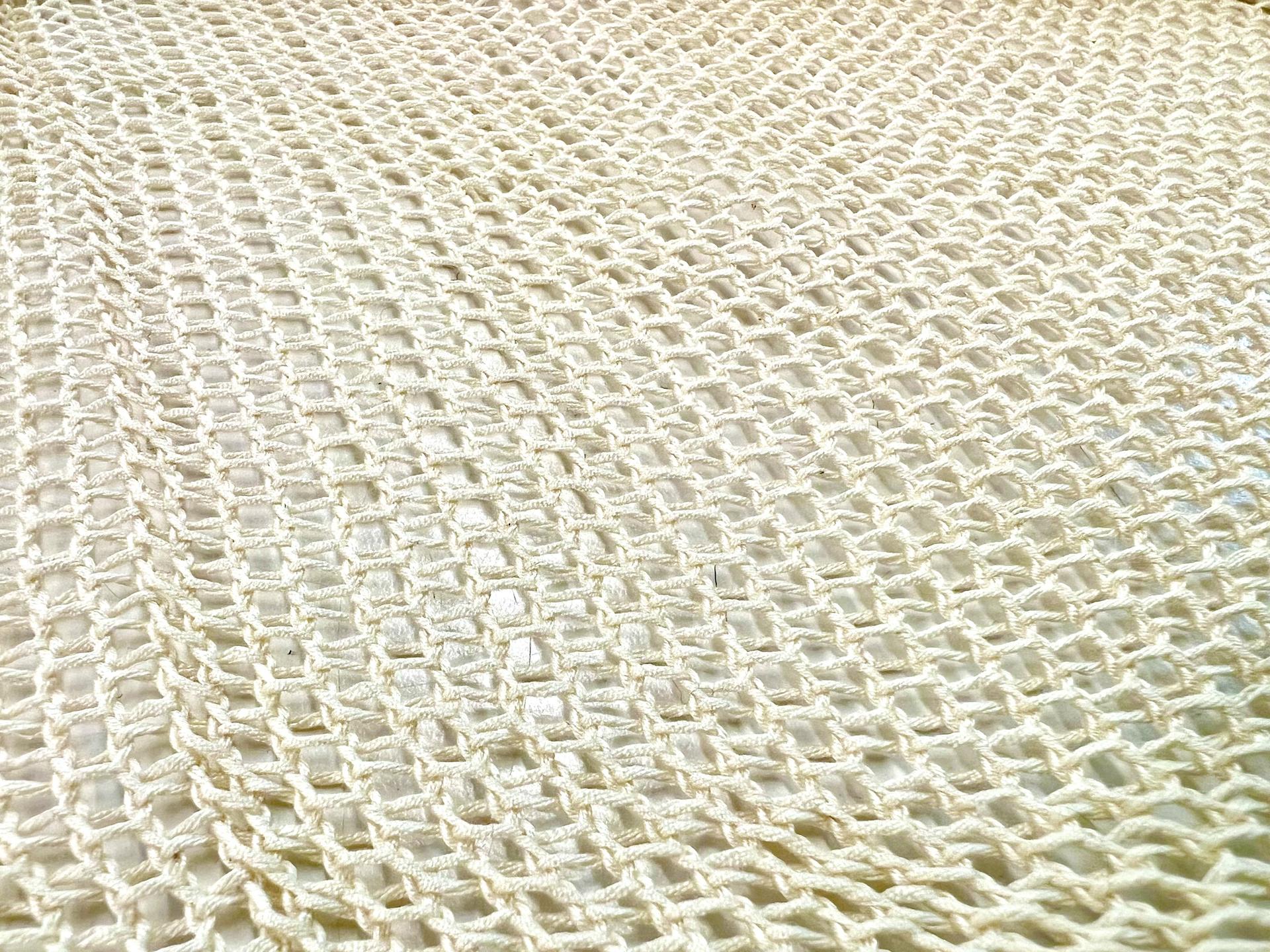 100% Cotton Novelty Net in Natural