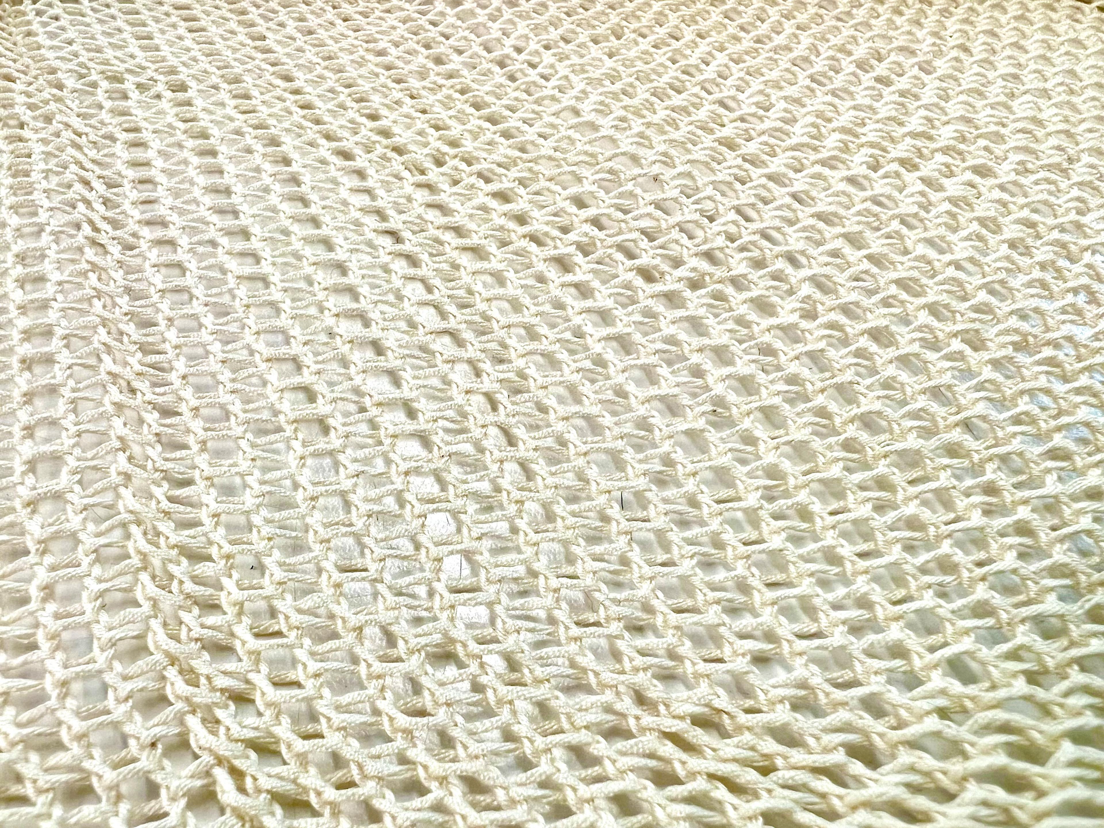100% Cotton Novelty Net in Natural