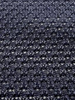 Silk Grenadine in Navy