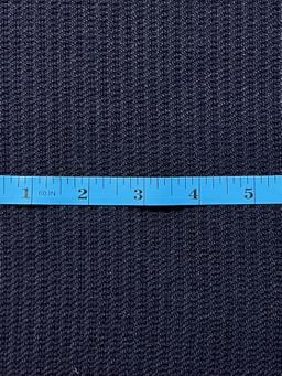 Made in Italy 100% Wool Woven Rib 